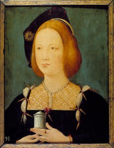 Maria Tudor, Königin von Frankreich - Porträt von Maria Tudor von England (1496-1534), dritte Frau von Ludwig XII.