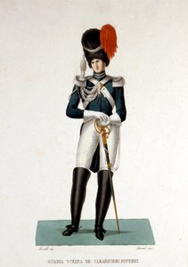 Mitglied der Päpstlichen Gendarmerie des Vatikanstaates.