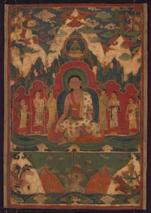 Milarepa auf dem Berg Kailash von Unknown artist