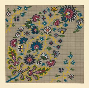 Mise-en-carte (Punktpapier) von Unknown artist