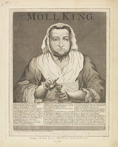Moll King (Breitseite graviertes Porträt der berüchtigten Geliebten des King