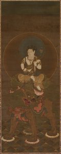 Monju mit fünf Chignons (Gokei Monju)