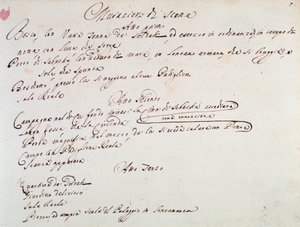 Notizen zur Inszenierung der Oper Mithridate von Giuseppe Aldrovandini (1706) von Unknown artist