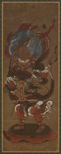 Einer der zwölf Deva: Fu-ten (Vayu)