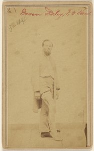 Orren Daley, F, 6 Vermont [Bürgerkriegsopfer] von Unknown artist