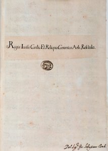 Seite aus Regis Iussu Cantio Et Reliqua Canonica Arte Resoluta von Johann Sebastian Bach