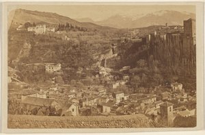 Panoramablick um die Alhambra