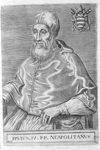 Paul IV (1476 - 1559) von Unknown artist
