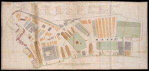 Plan des Deptford Dockyard von Unknown artist