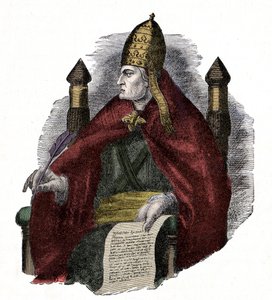 Papst Gregor der Große von Unknown artist