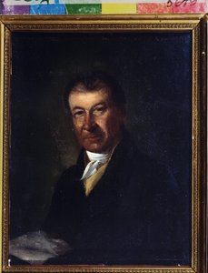 Porträt des Komponisten Dmitry Bortniansky von Unknown artist