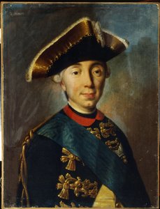 Porträt des Zaren Peter III. von Russland