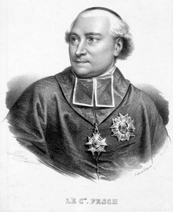 Porträt von Kardinal Joseph Fesch, Onkel von Napoleon Bonaparte (1763-1839).