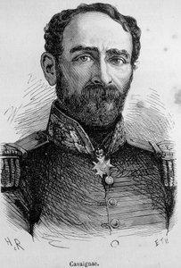Porträt von Cavaignac (1802-1857), französischer Politiker und General