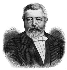Porträt von Charles de Kerchove von Denterghem (1819-1882), belgischer Ingenieur und liberaler Politiker