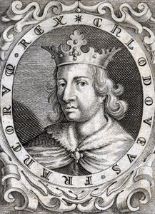 Porträt von Chlodwig II. (? - 657), König von Neustrien, Burgund und Austrasien. von Unknown artist
