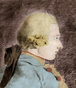 Porträt von Donatien Alphonse François de Sade (1740-1814) (Marquis de Sade) - nach Van Loo von Unknown artist