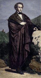 Porträt von Felix Mendelssohn Bartholdy (1809-1847), deutscher Komponist von Unknown artist