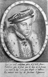 Porträt von François II (1544 - 1560), König von Frankreich.