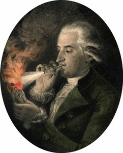 Porträt von François Pilâtre de Rozier (1756-1785), französischer Chemiker und Aeronaut