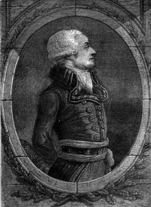Porträt von General Dumouriez. Charles Francois du Perier, genannt du Perier du Mourier, dann Dumouriez, französischer General (1739 - 1823) von Unknown artist