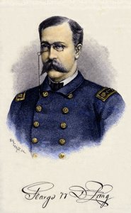 Porträt von George Washington de Long, amerikanischer Entdecker (1844-1881)