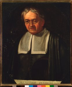 Porträt von Giacomo Maria Predieri (Öl auf Leinwand)