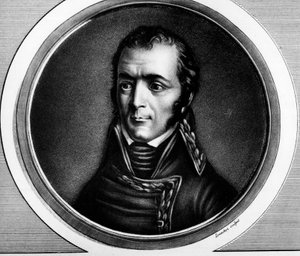 Porträt von Guillaume Marie-Anne Brune (1763-1815), Marschall von Frankreich (Gravur)
