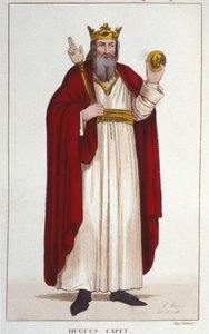 Porträt von Hugo I. Capet (ca. 941 - 996), Herzog von Frankreich und dann König von Frankreich von Unknown artist