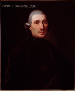 Porträt von Ignazio Cirri (1711-1787) italienischer Komponist Anonymes Gemälde. 18. Jahrhundert. Bologna, civico museo bibliografico von Unknown artist