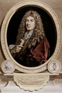 Porträt von Jean Baptiste Lully (Giovanni Battista Lulli) (1632-1687)