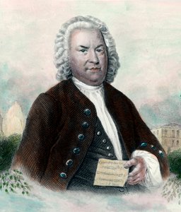 Porträt von Johann Sebastian Bach von Unknown artist