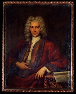 Porträt von Johann Joseph Fux, österreichischer Komponist, Musiktheoretiker und Pädagoge (Gemälde)