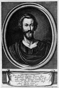 Porträt von John Donne, englischer Dichter von Unknown artist