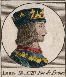 Porträt von König Ludwig XII.
