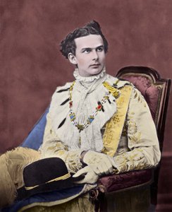 Porträt von Ludwig II. von Bayern (Ludwig Otto Friedrich Wilhelm von Wittelsbach)