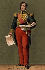 Porträt von Louis Philippe I. (1773 - 1850) von Unknown artist