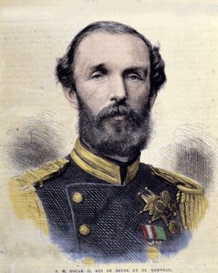Porträt von Oscar II. (1829-1907), König von Schweden und Norwegen von Unknown artist