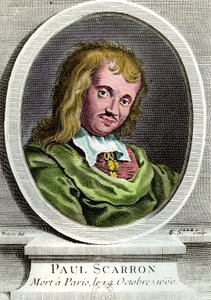 Porträt von Paul Scarron (1610-1660), französischer Schriftsteller