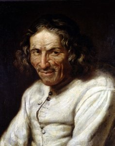 Porträt von Paul Scarron (1610 - 1660), Schriftsteller - Öl auf Leinwand, Musée de Tessée, Le Mans