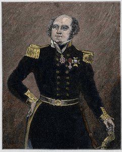 Porträt von Sir John Franklin (1786-1847), Marineoffizier und britischer Entdecker.