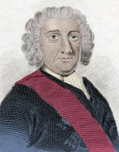 Porträt von Sir Peter Warren (1703-1752), englischer Admiral.