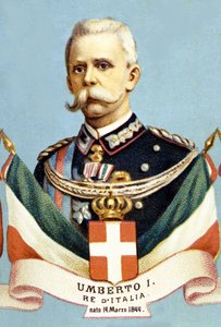 Porträt von Umberto I., König von Italien (Humbert I)