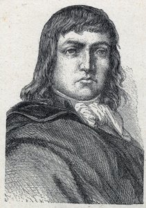 Porträt von Vincent de Tinteniac (Chevalier) (1764-1795) General Chouan.