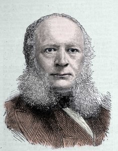 Porträt von Werner von Siemens (1816-1892), deutscher Ingenieur und Industrieller