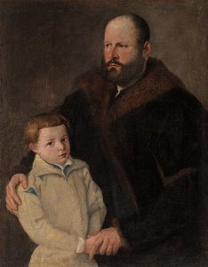 Porträt eines Herrn und Sohnes von Unknown artist