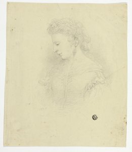 Porträt einer jungen Frau von Unknown artist