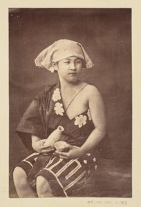 Porträt einer sitzenden Frau von Unknown artist