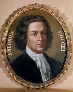 Porträt des italienischen Arztes und Schriftstellers Antonio Cocchi (1695-1758)