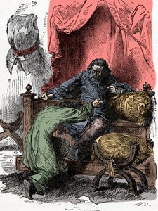 Prinz Heinrich bietet sein Leben an, als sein Vater an seiner Loyalität zweifelt von Unknown artist
